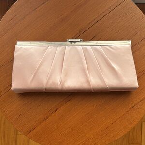 Gunne Sax Pink Clutch with some water staining